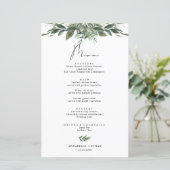 Foliage Leafメニューカード (スタンド正面)