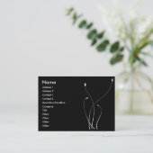 Foliage Mono | 名刺 (スタンド正面)