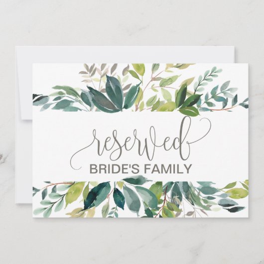 Foliage Reserved記号 (正面)