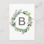 Folidsの結婚詳細エンクロージャカード エンクロージャーカード (裏面)