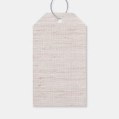 Folidsモダンの結婚座椅子ラベル ギフトタグ (裏面)