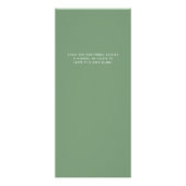 Folidsモダン美容師価格表サービス ラックカード (裏面)