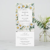 Folies 葉Wedding招待w rsvp attached 招待状 (スタンド正面)