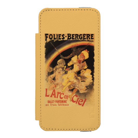 Folies-BergereのL'Arc enCielバレエ Incipio iPhoneウォレットケース (フォリオ 正面)