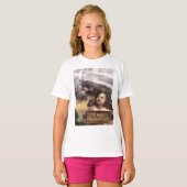 Folignoのマドンナの天使はchemtrailsのTシャツを見ます Tシャツ (正面フル)