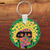 Folk 001 Nancy キーホルダー (正面)