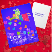 Folk Art Angel Hearts  トートバッグ