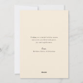 Folk Art Floral Frame Christmas Photo シーズンカード (裏面)