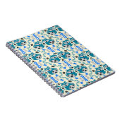 Folk Art Fox Print Decor ノートブック (右側)