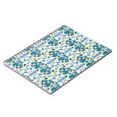 Folk Art Fox Print Decor ノートブック (左側)