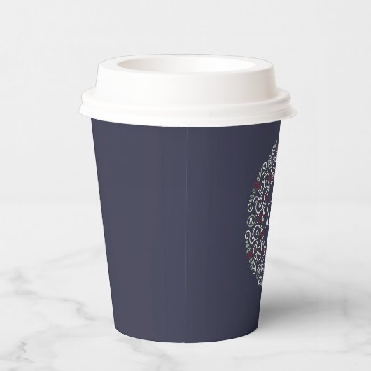 Folk Art Joy Holiday 紙コップ (右)