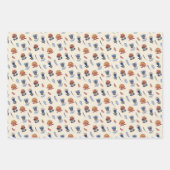 Folk Art Pattern  ラッピングペーパーシート (正面2)