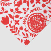 Folk Art Sleeping Fox Gift 薄葉紙 (詳細)