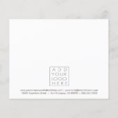 Folk Art Store Shop Gift Voucher Certificate (裏面)
