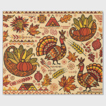 Folk Art Thanksgiving
