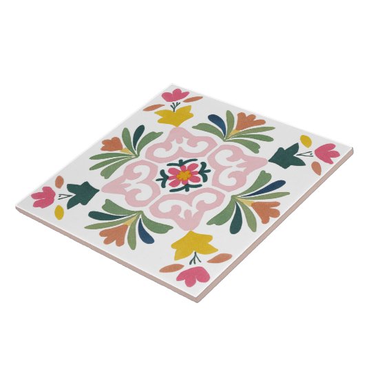 Folk Garden Watercolor タイル (側面)