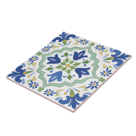 Folk Garden Watercolor タイル (側面)