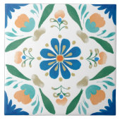 Folk Garden Watercolor タイル (正面)