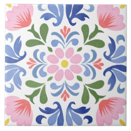 Folk Garden Watercolor タイル