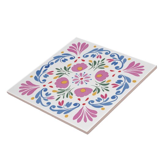 Folk Garden Watercolor タイル (側面)