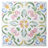 Folk Garden Watercolor タイル (正面)