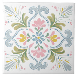 Folk Garden Watercolor タイル