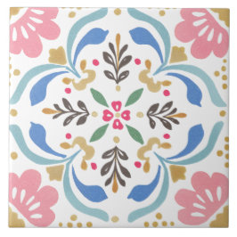 Folk Garden Watercolor タイル