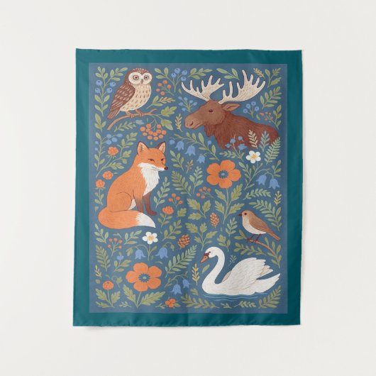 folk lore art タペストリー (正面)