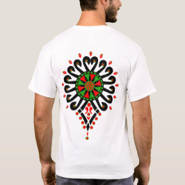 Folk pattern of Polish highlanders - Parzenica Tシャツ