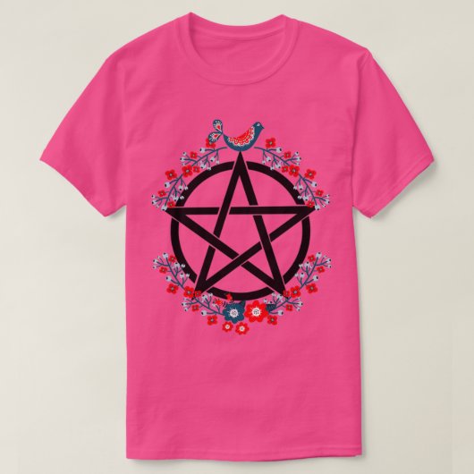 Folk Pentacle Tシャツ (デザイン正面)