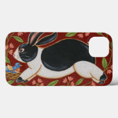 Folk Rabbit Case-Mate iPhoneケース (裏面 (横))