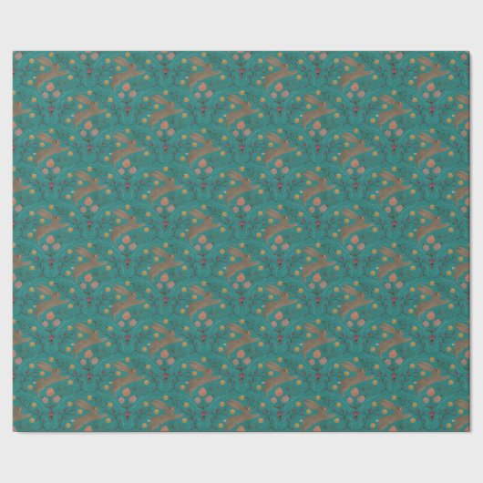 Folk Rabbits ラッピングペーパー (シーム)