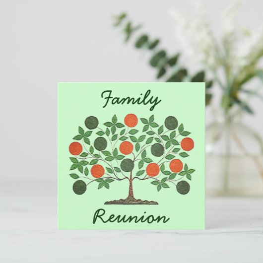 Folkartの系譜の懇親会のパーティの招待状 招待状 (スタンド正面)