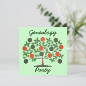 Folkartの系譜の系図学の会合の招待状 招待状 (スタンド正面)