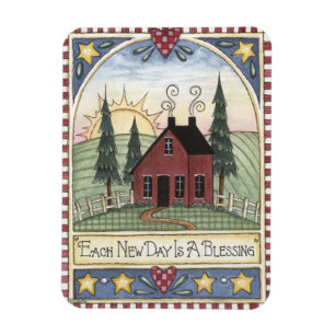 Folkartは毎新しい日天恵の磁石です マグネット