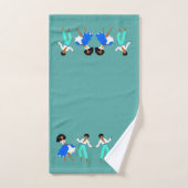 Folklore de Bourbon ( La Réunion ) France バスタオルセット (ハンドタオル)