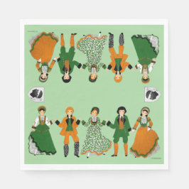 Folklore de Corse, France スタンダードランチョンナプキン