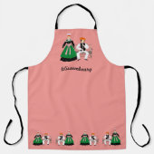 Folklore de Wissembourg, Alsace, France エプロン (正面)