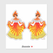 Folklore des Antilles françaises  シール (シート)