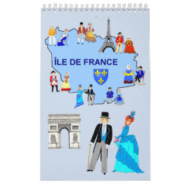 Folklore d'Île de France カレンダー