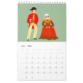 Folklore d'Île de France カレンダー (3月 2026)