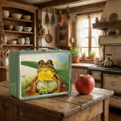 Folklore Frog & Buttercup | Hidden Magic Herbalist メタルランチボックス