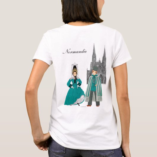 Folklore normand, France Tシャツ (裏面)