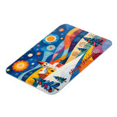 Folksy Christmas   マグネット (左側)