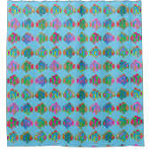 Follow Me in the Rock Pool シャワーカーテン (正面)