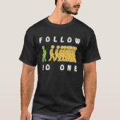 Follow No One Own Way Different Cooker Drive Self Tシャツ (正面)