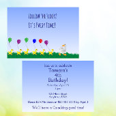 Follow the flock Invitation 招待状