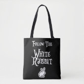 Follow the White Rabbit トートバッグ (正面)