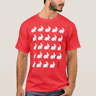 Follow The White Rabbit Tシャツ