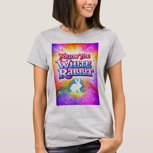 Follow The White Rabbit Tシャツ (正面)